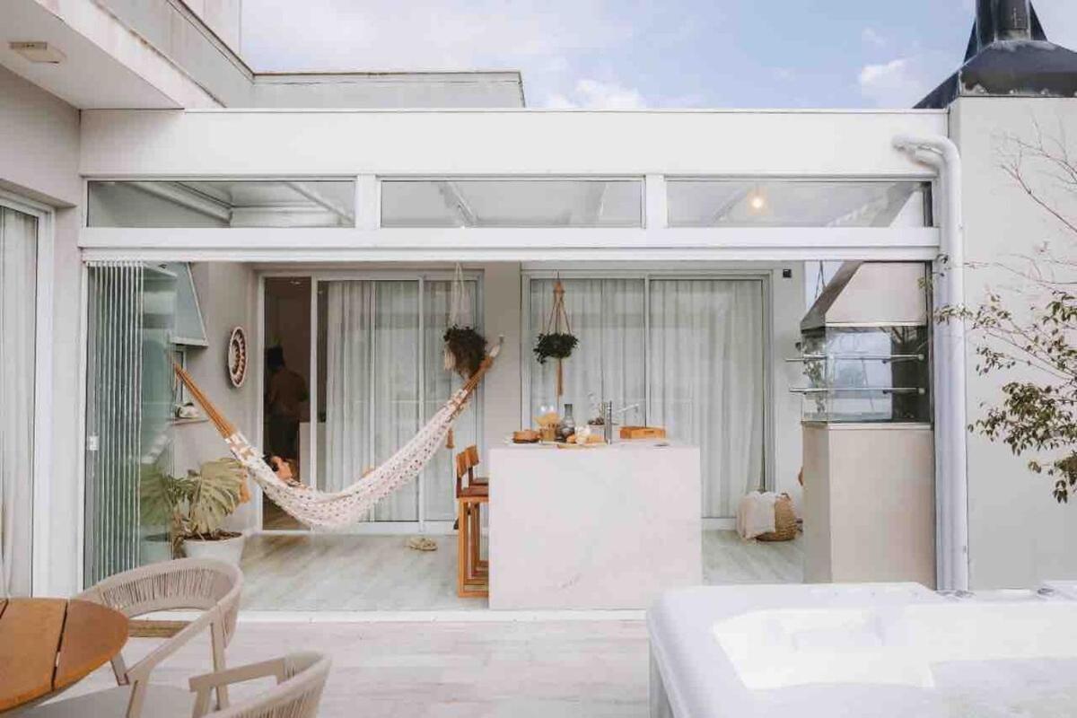 Apartment Mar View Cover With Jacuzzi At Campeche Florianopolis