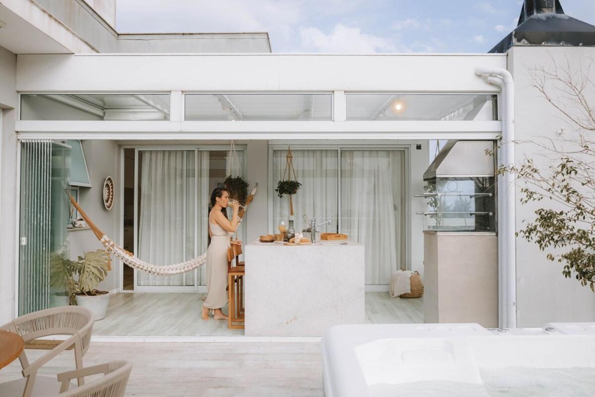 Mar View Cover With Jacuzzi At Campeche Florianopolis