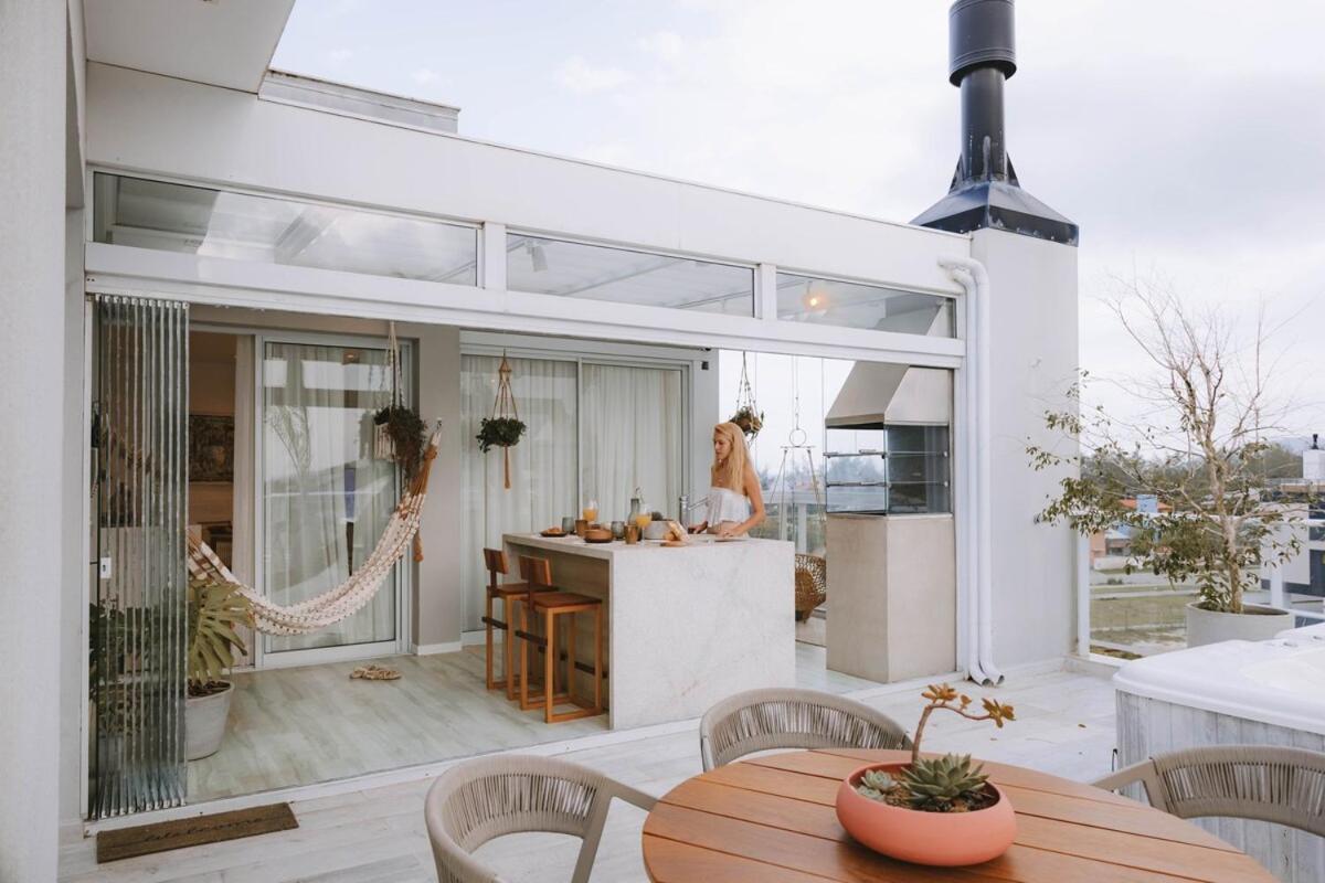 Apartment Mar View Cover With Jacuzzi At Campeche Florianopolis